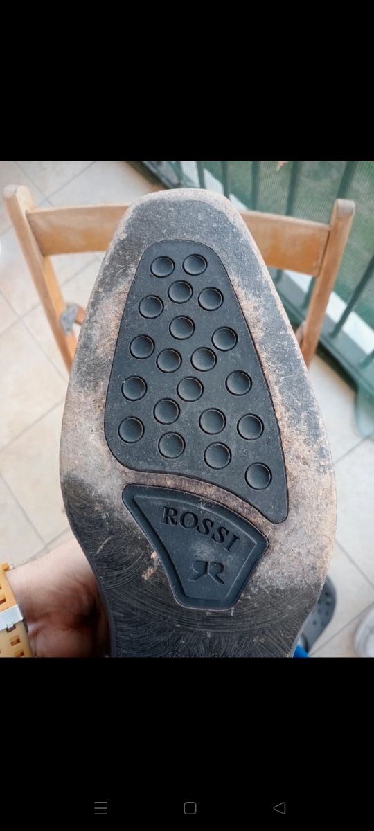 scarpe Sergio Rossi in cuoio