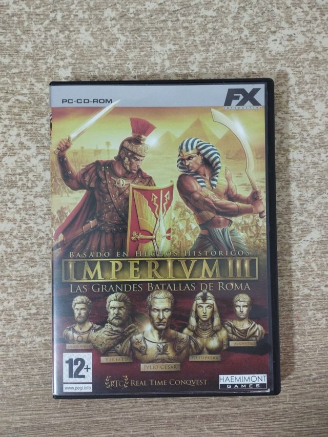 IMPERIUM III LAS GRANDES BATALLAS DE ROMA de segunda mano por 5 EUR en