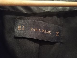 Abrigo pelo sintetico Zara