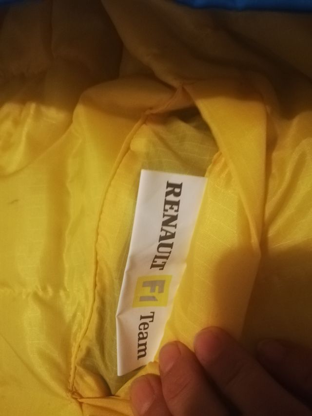 chaleco renault team