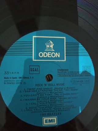 2 LPs 🇪🇦 1976 The Beatles Rock 'n' Roll music