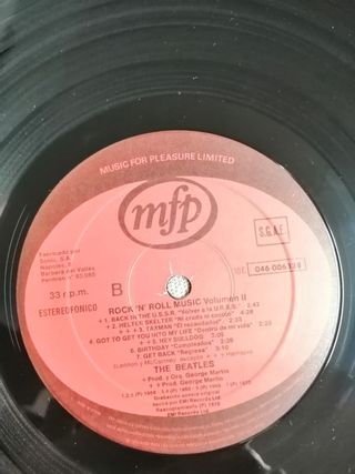 LP 1981 🇪🇦 The Beatles Rock 'n' Roll Music Vol 2
