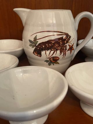 Tazas de Ribeiro con Jarra