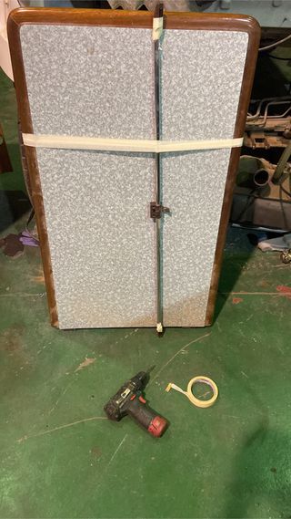 Mesa completa de autocaravana 