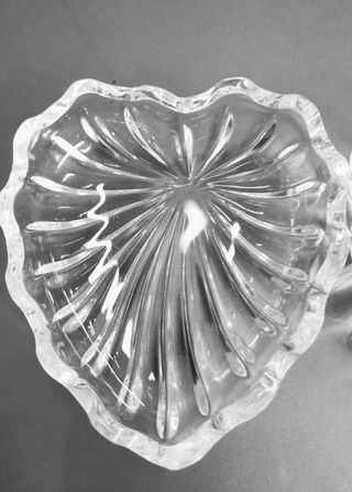 Porta gioie in vetro di Murano, non ha difetti. 