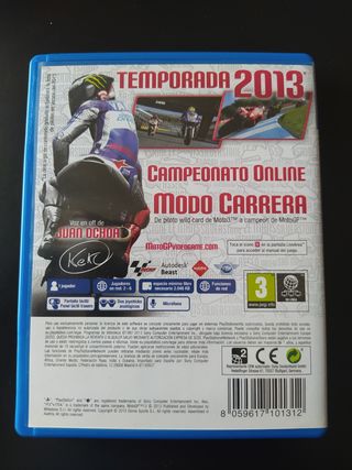 Moto GP 13 PS vita en perfectas condiciones de segunda mano por 15 EUR