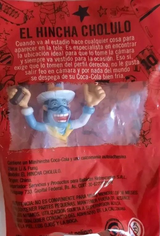 Mini hincha Coca Cola 2006