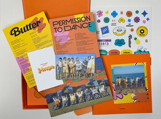 Album butter BTS photocard grupal