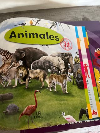 Dos libros de animales para niños
