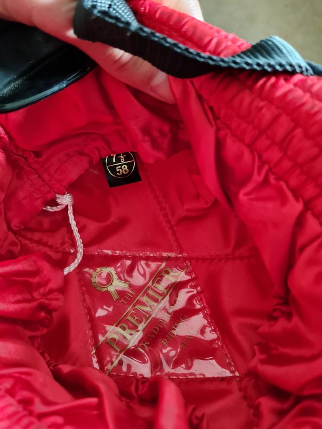 Casco equitación Premier. talla adulto 58  7 1/8