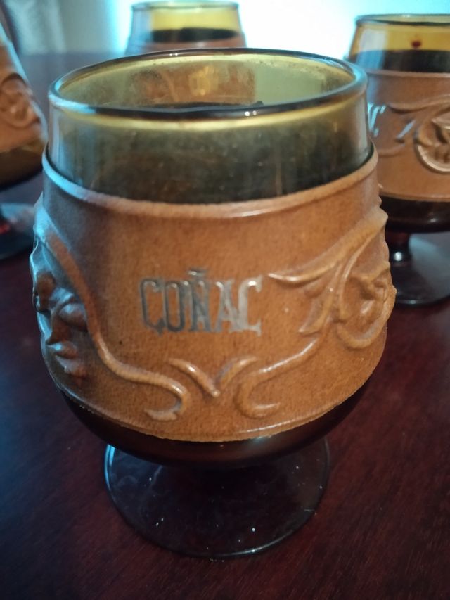 Juego de cognac vintage