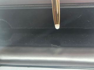 Puntero Montblanc vintage chapado en oro