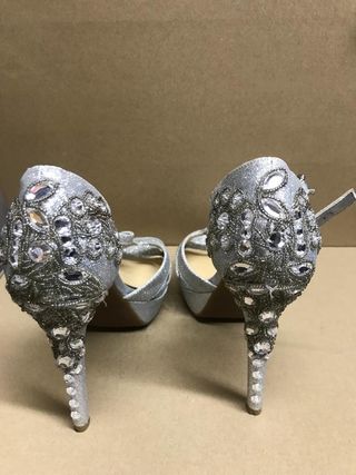 Sandalias plata de EEUU