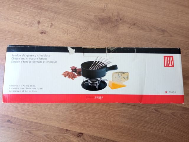 JGO.FONDUE QUESO Y CHOCOLATE CAJA Ref: 3368-I