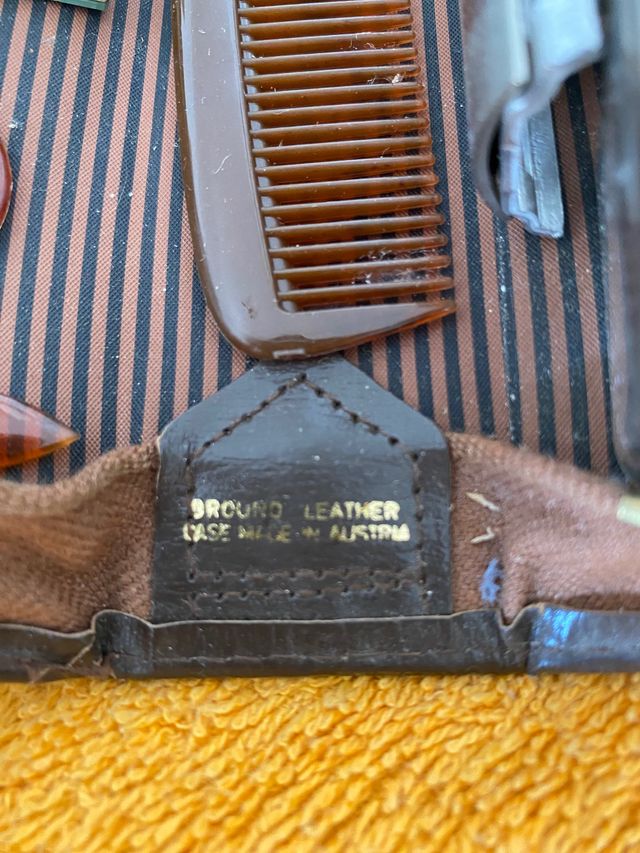 Neceser antiguo de viaje