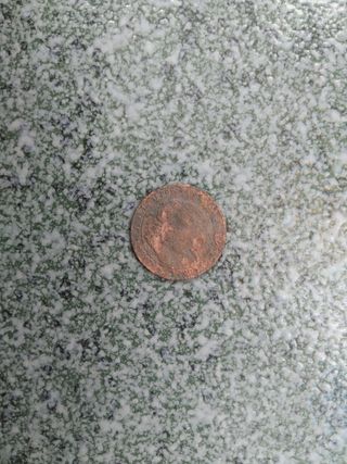 Moneda 1/2 centimo de Escudo 1867 Isabel II