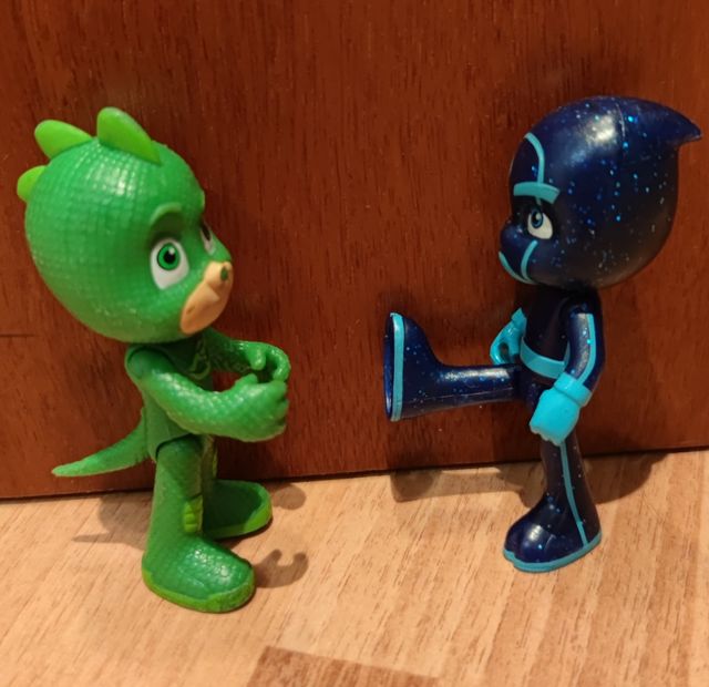Figuras PJ Masks articuladas.