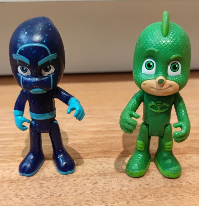 Figuras PJ Masks articuladas.