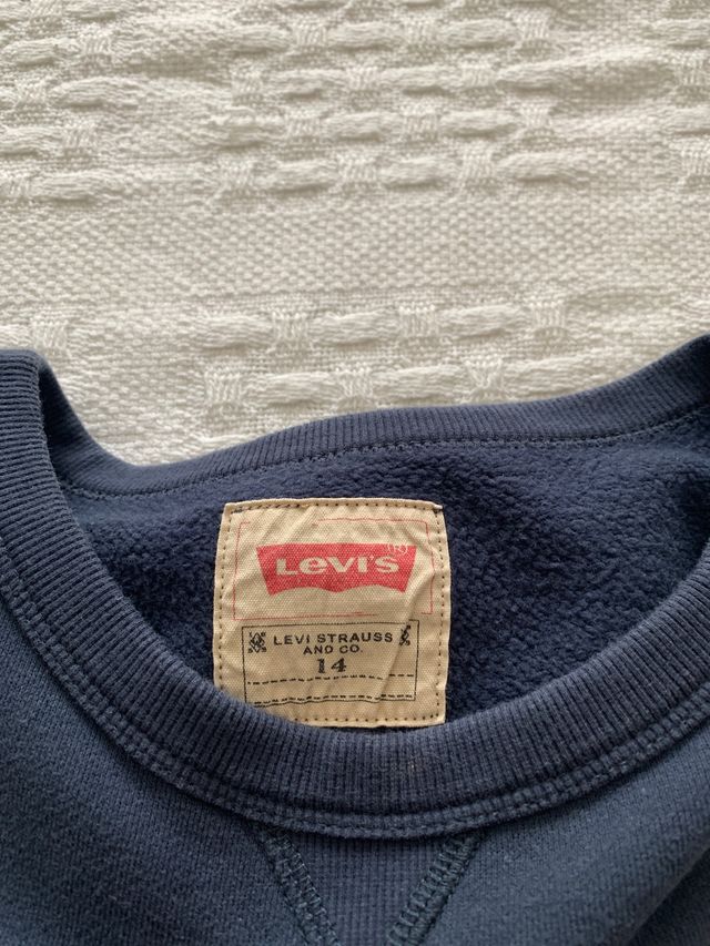 Sudadera levis niño