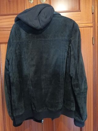Chaqueta de ante