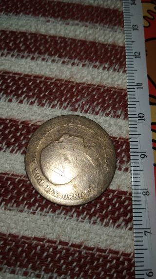 Moneda 5 céntimos de peseta Alfonso XII