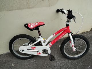 Bicicleta niño / niña de 16 pulgadas (3 - 5 años)