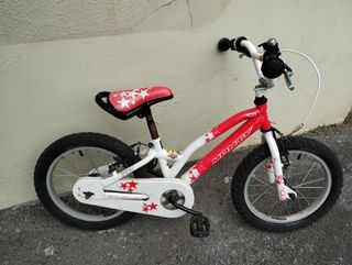 Bicicleta niño / niña de 16 pulgadas (3 - 5 años)