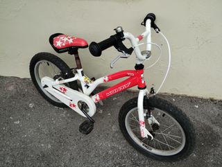 Bicicleta niño / niña de 16 pulgadas (3 - 5 años)