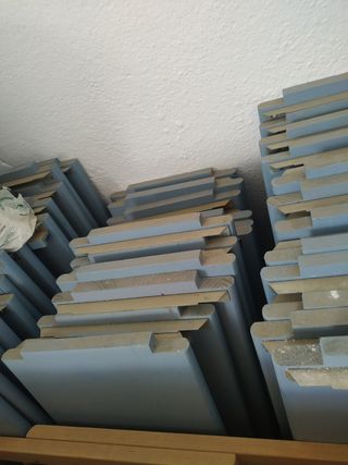 Estanteria madera maciza