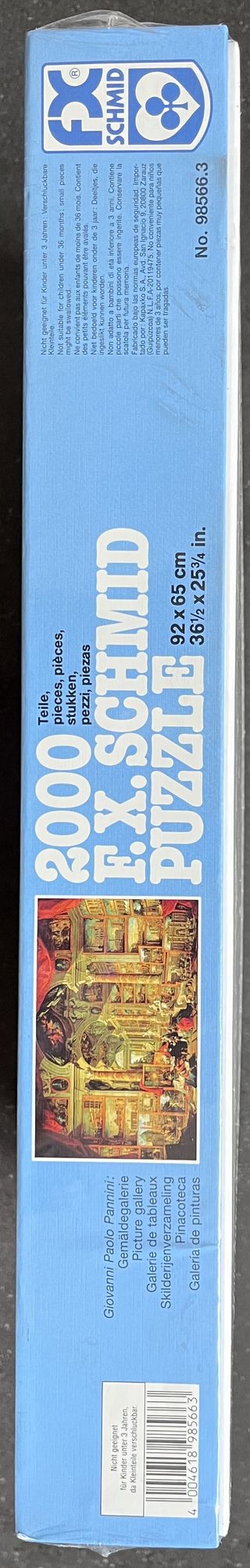 Puzzle 2000 FX Schmid - Pannini, Pinacoteca