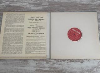 Disco vinilo Saint-Saens y Vieuxtemps