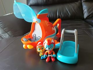 Top wing avión de rescate