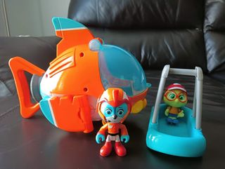 Top wing avión de rescate