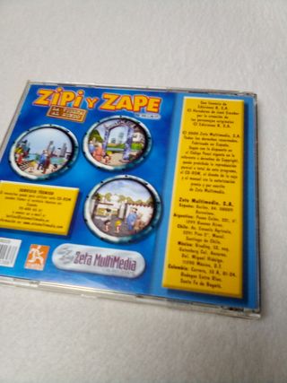 JUEGO PC ZIPI Y ZAPE LA VUELTA AL MUNDO