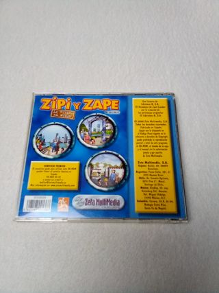 JUEGO PC ZIPI Y ZAPE LA VUELTA AL MUNDO