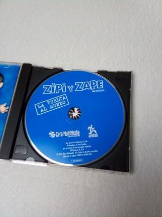 JUEGO PC ZIPI Y ZAPE LA VUELTA AL MUNDO