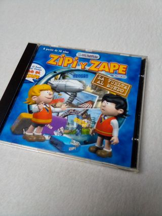 JUEGO PC ZIPI Y ZAPE LA VUELTA AL MUNDO