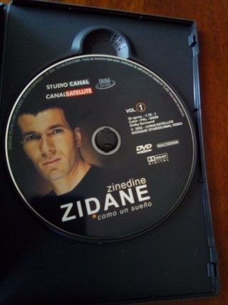 Documental Zinedine Zidane : Como un sueño DVD.