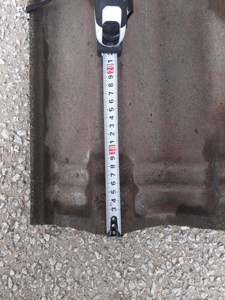 50 tejas de hormigón ITC