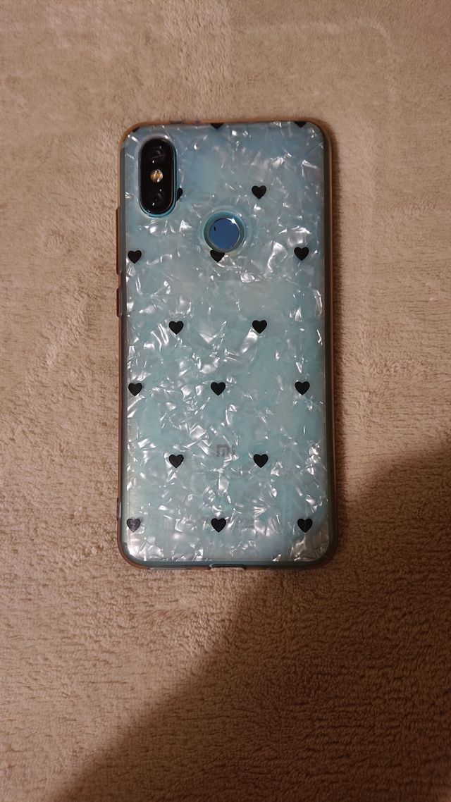 Funda móvil mosaico de corazones Xiaomi Mi A2