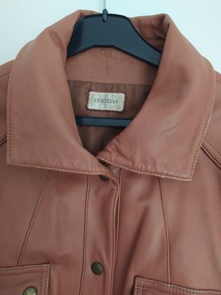 Chaqueta de cuero Motivi
