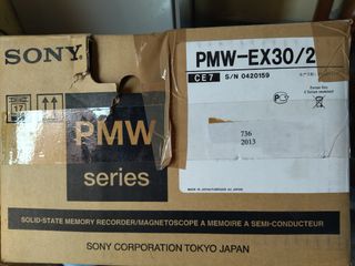 SONY PMW EX30/2-MAGNETOSCOPIO SOLID STATE MEMORY