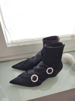 Botín Zara vestir pedrería