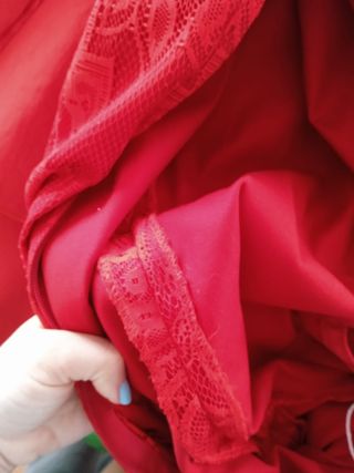 Vestido de flamenca rojo