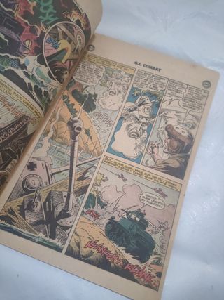 TEBEO AMERICANO G.I. COMBAT DC comics 1975