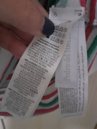 camiseta de rayas Pedro del Hierro