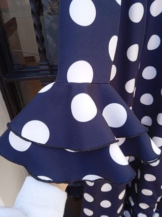 Vestido de flamenca lunares