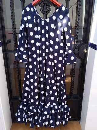 Vestido de flamenca lunares