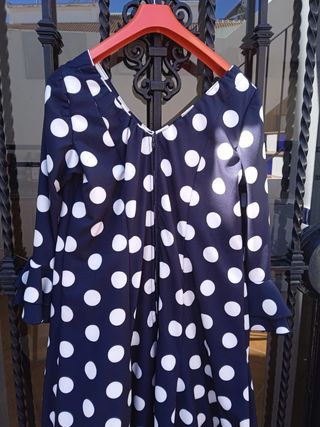 Vestido de flamenca lunares