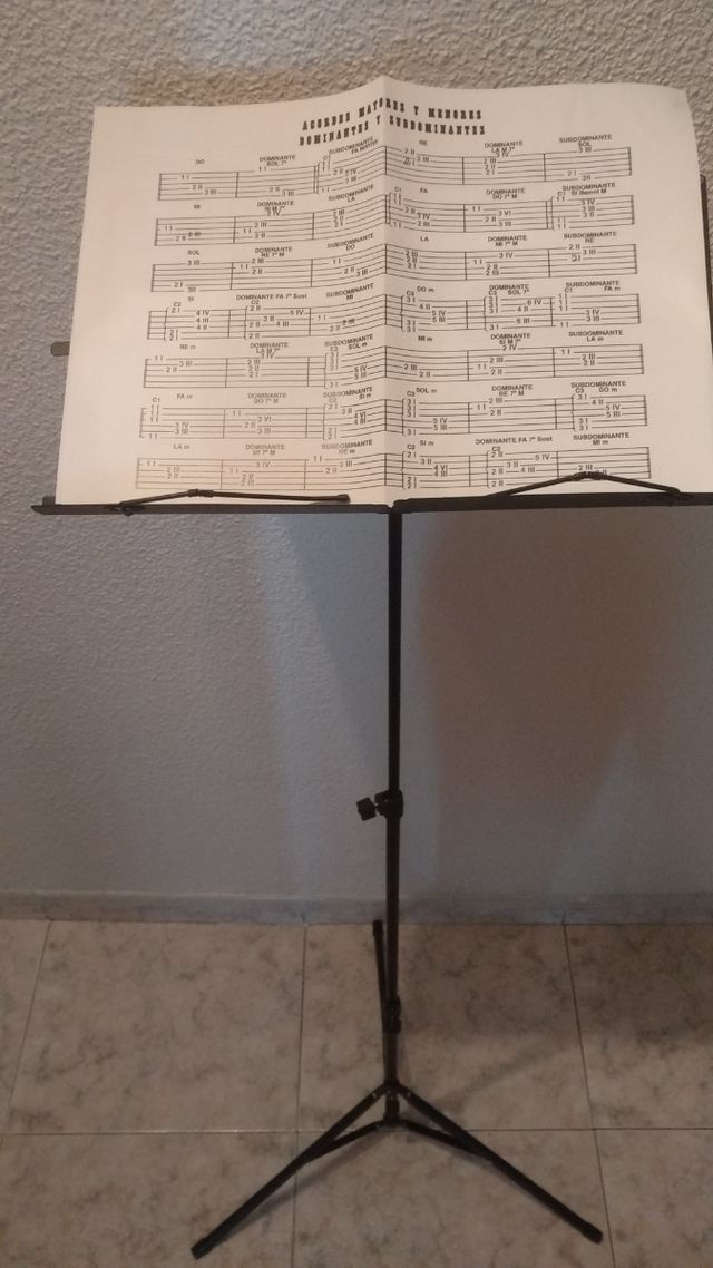 atril sujetar partituras musica